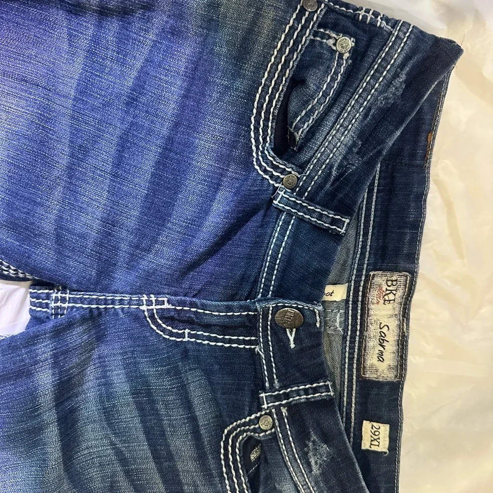BKE Dark Blue Boot Cut Women's Jeans
